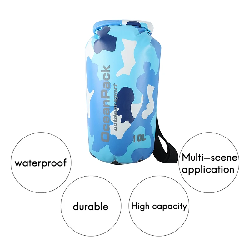 Водонепроницаемая сухая сумка MARJAQE рулонный мешок с водонепроницаемой сумкой