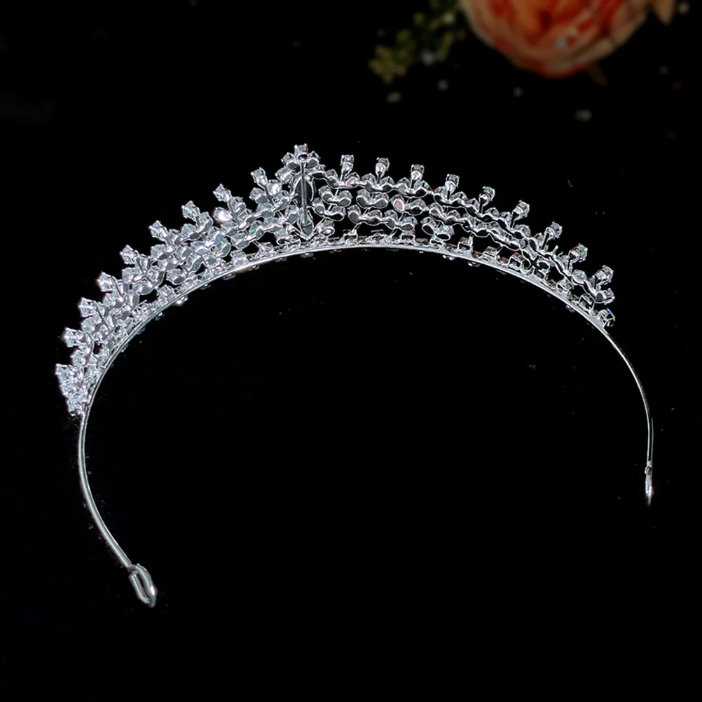 

Decorative Crown Wedding Bridal Crown Headband Zircon Crown Headband Bride Crown for Women
