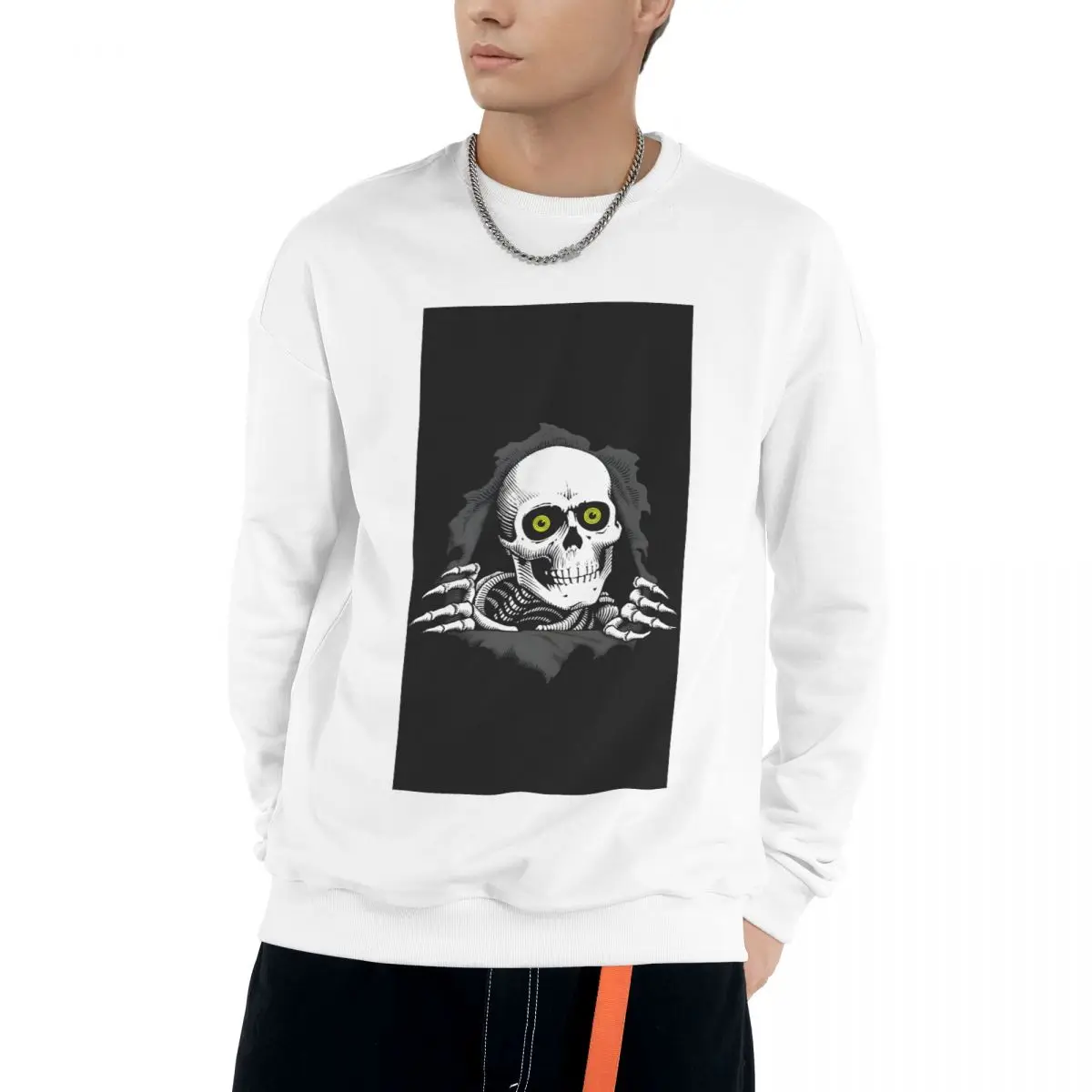 

Band Rock Sweatshirt for Women Mens Long Sleeve Cotton Crewneck Sweatshirt