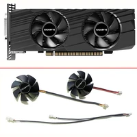 2pin 3pin 45mm cooling fan for gigabyte gtx 1650 gtx1650 d6 oc low profile 4g cards 0 19a fs1250 a1053a gpu vga video cooler