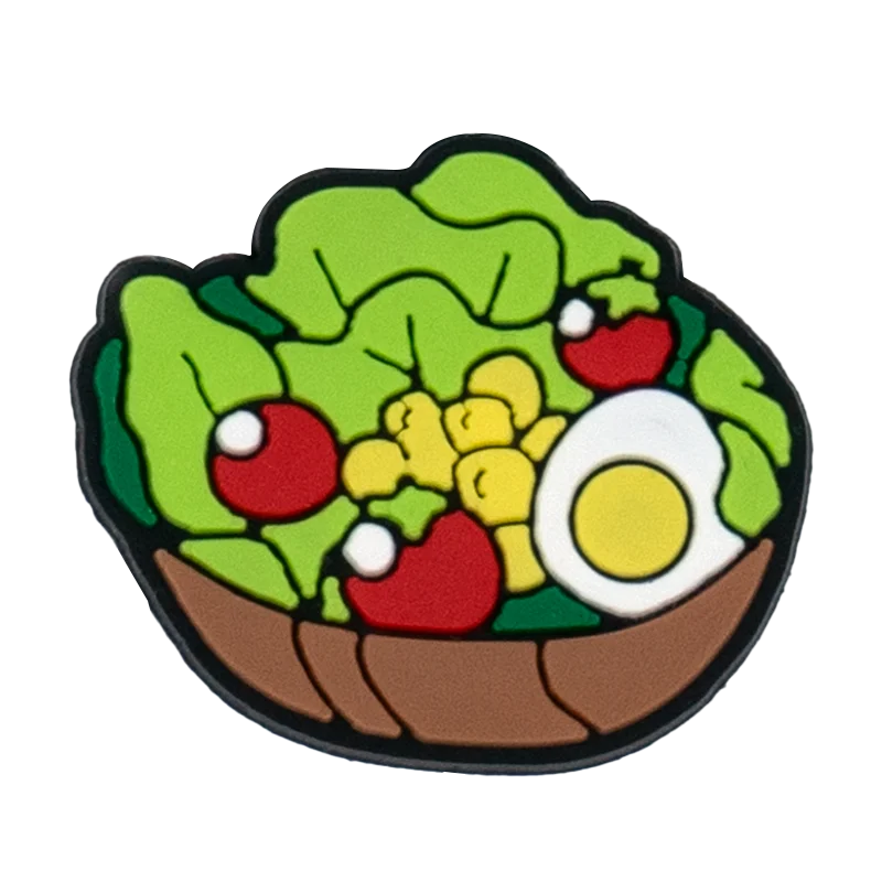 1/16 шт. подвески для обуви милые вкусные еды жареная курица суши десерты пряжки