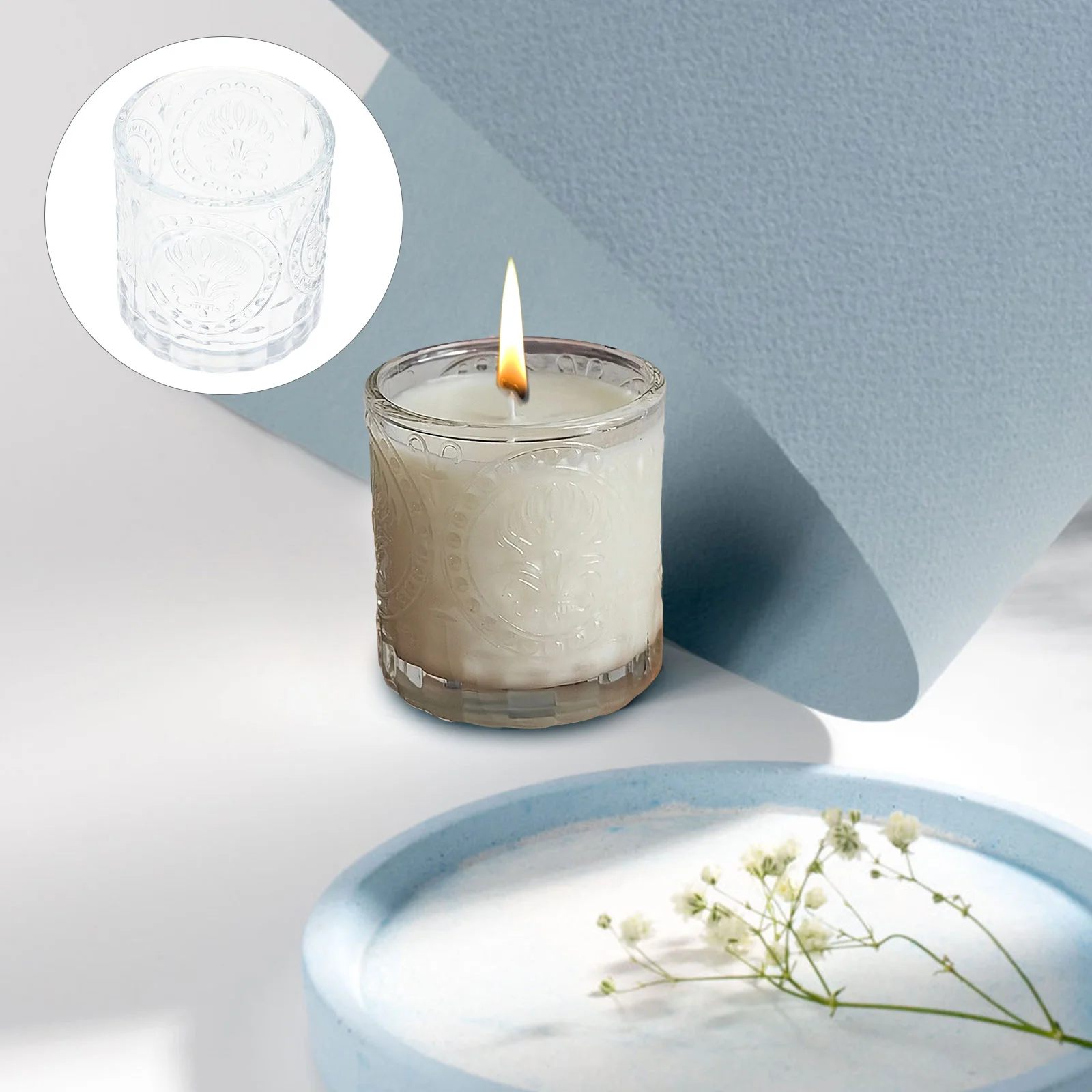 

Holdertealight Holders Votive Stand Pillar Cups Cup Tea Light Weddingclear Vase Containertable Burner Vintage Platetaper Jar