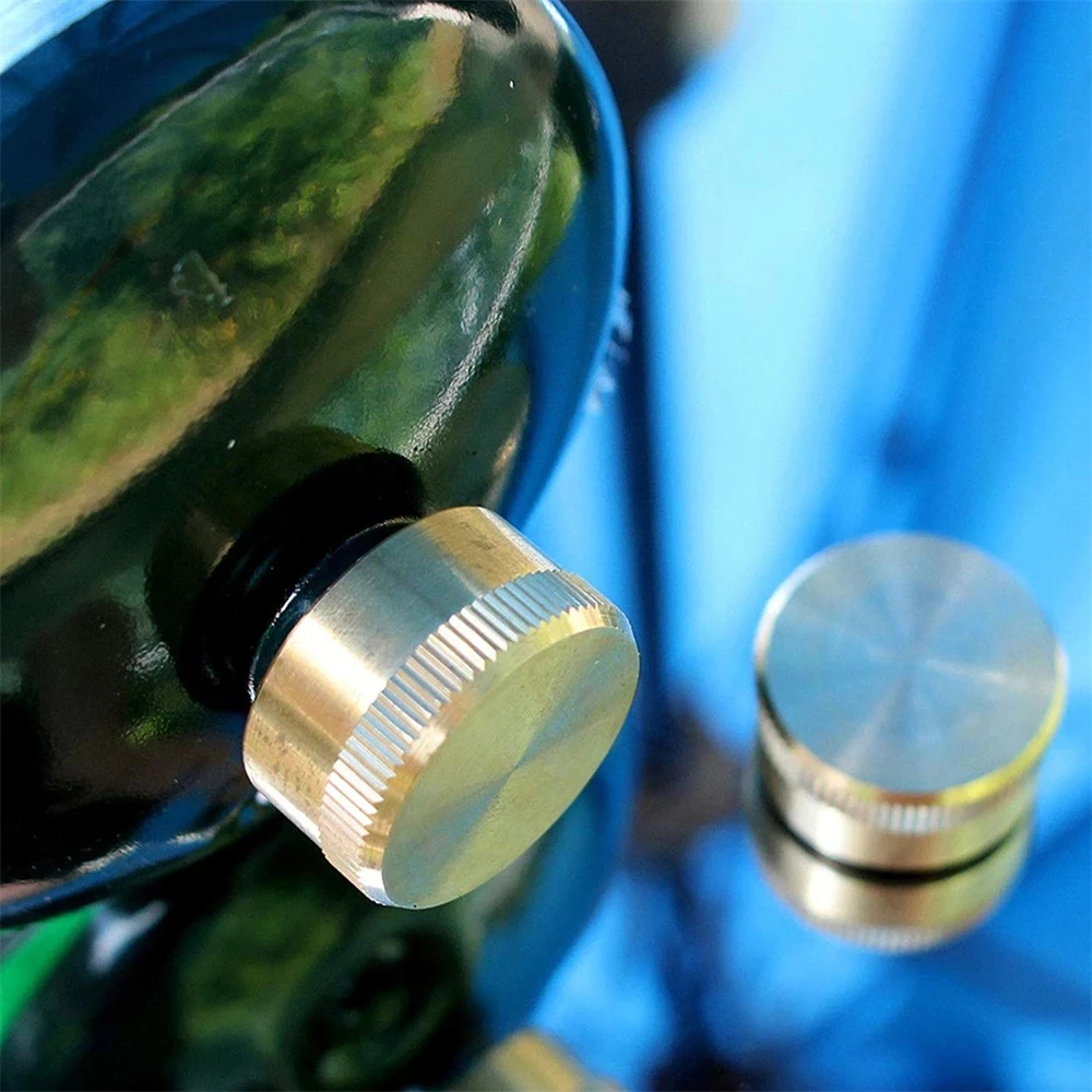 Наружная латунная твердая муфта для баллона защитная герметичная крышка с