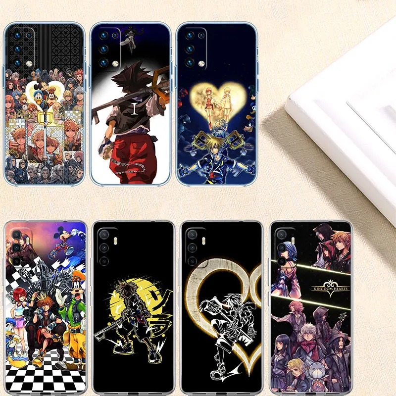Фото Прозрачный чехол для телефона Kingdom Hearts для Samsung Galaxy A04 A04S A14 A23 A34 A54 M23 M33 M52 M53 №4