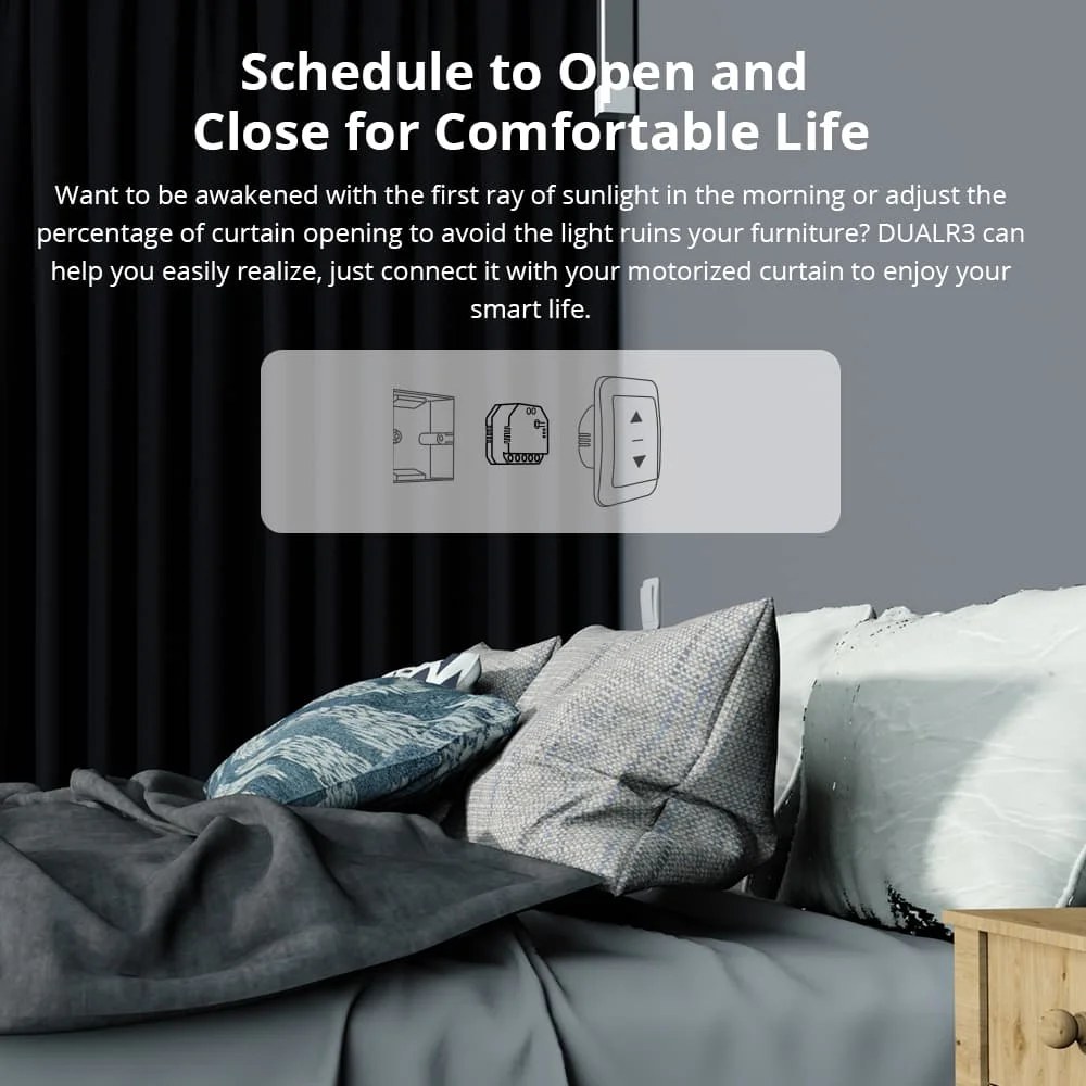 SONOFF DUAL R3 2 Gang Dual Relay Module DIY MiNi Smart Switch Power Metering Home Control Via eWeLink Alexa Google |