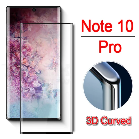 Защитное стекло для Samsung Note 10, 10 Pro Plus, закаленное стекло