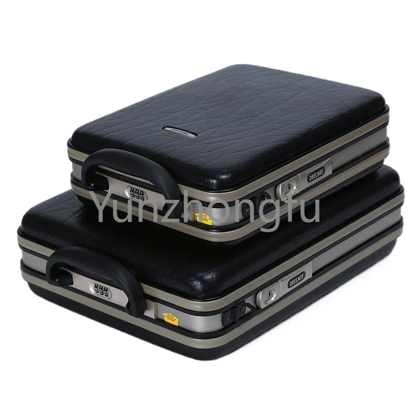 

Back Shoulder Portable Password Box Business Briefcase Document Information Vertical Style Notebook Bags Tools and Instruments