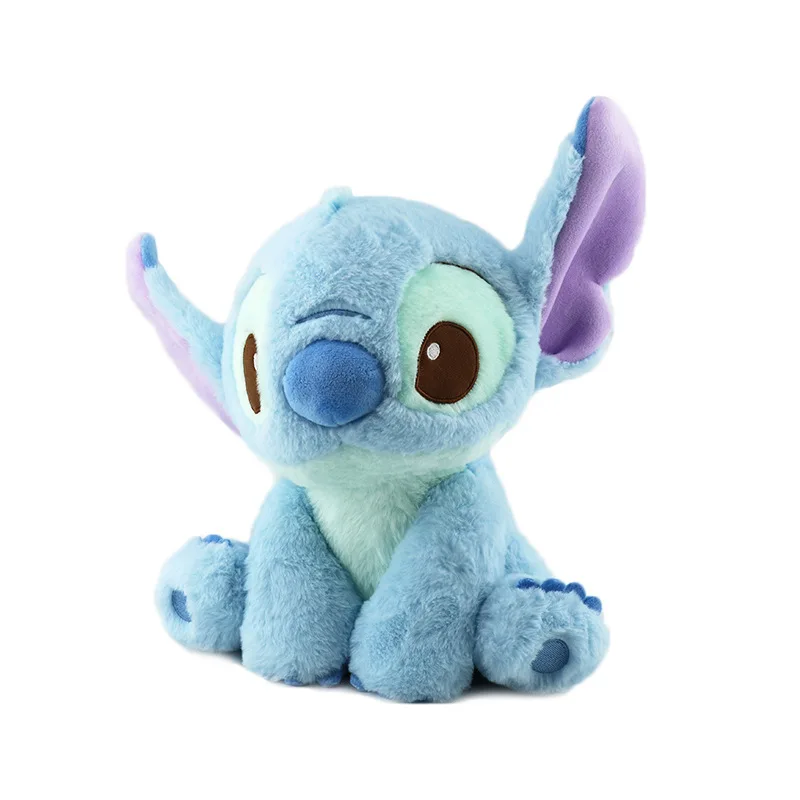 

Disney Stitch Plush Toy Doll Anime Stitch Sitting Stitch Cartoon Stuffed Doll Children's Comforting Pillow Kids Birthday Gift