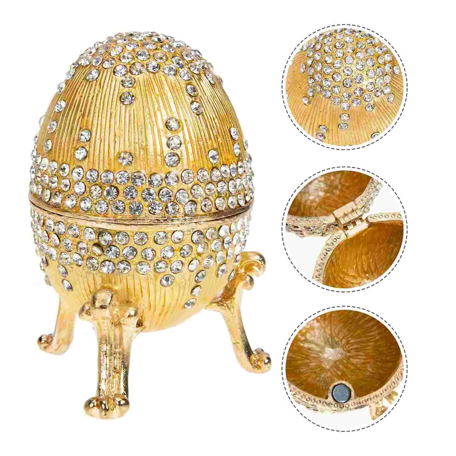 

Box Gift Boxes Hinged Trinket Box Faberge Egg Trinket Box Trinket Holder