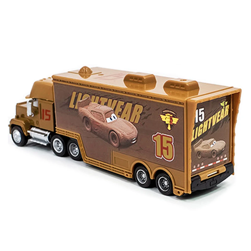 Фото Набор Литых Под Давлением Моделей Автомобилей Disney Pixar Cars-Mack McQueen Racing Jackson Storm Ramirez, Масштаб 1:55 №2