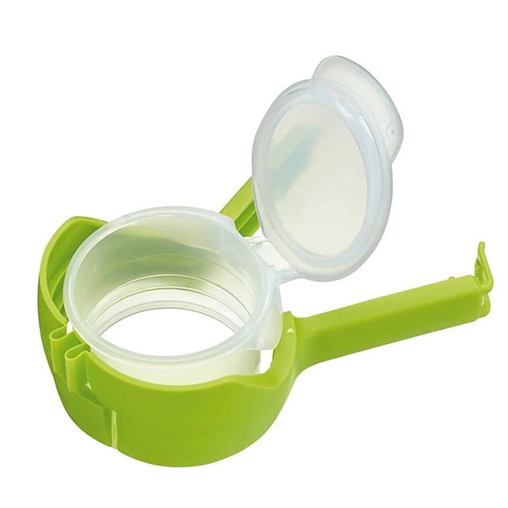 

Snack Sealing Clip Fresh Keeping Sealer Clamp Plastic Helper Food Saver Travel Kitchen Gadgets Seal Pour Food Storage Bag Clip