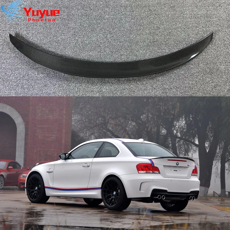 

1 Series Carbon Fiber Rear Trunk Lip Spoiler for BMW E82 Coupe 2011-2017 1M M Sport Convertible P Style