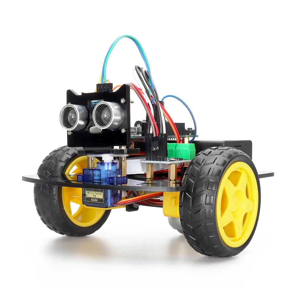 

TSCINBUNY Smart Robot Car Kit for Arduino Programming DIY Learning and Develop Skills Starter Kit for STEM Education +Emanual