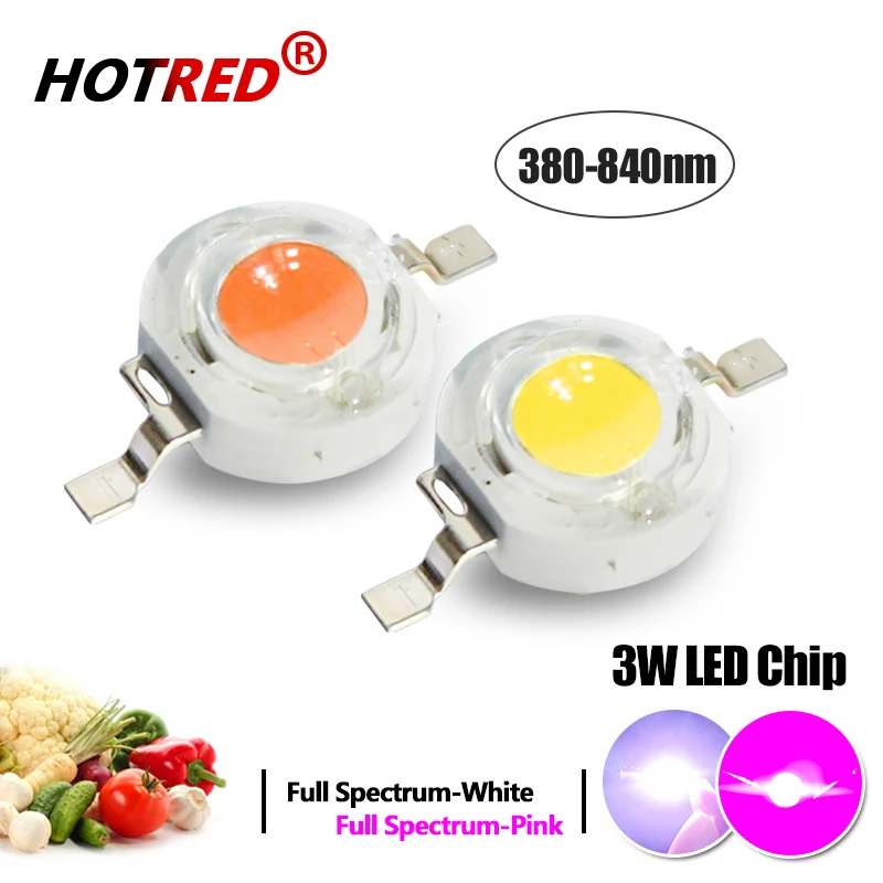 Chip Cob Diode Beads For Indoor Plant Growth Diy Spot Light Part
