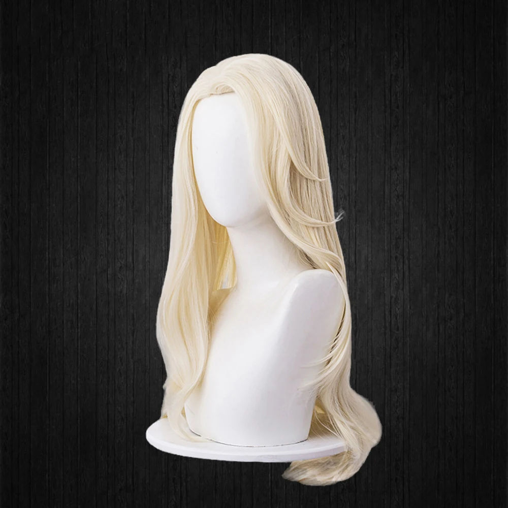 Длинный парик для косплея Рождественский из синтетических волос с изображением