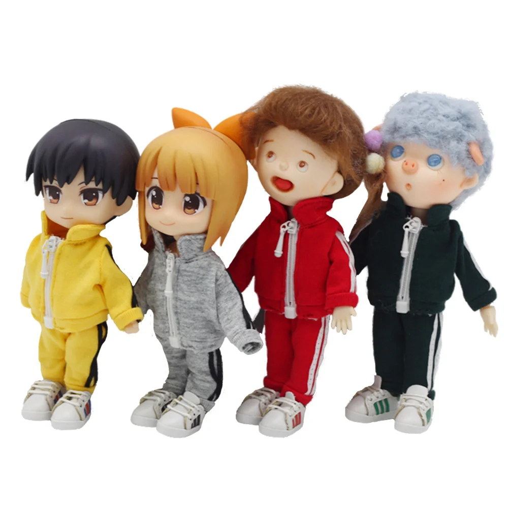 

high 2022 quality Mini sportswear for Obitsu11 OB11 1/12 doll OB11 Doll gsc molly available for cu-poche OB11 accessories doll