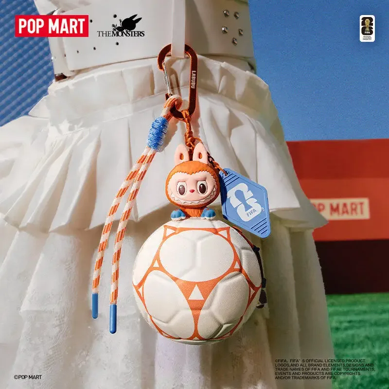 Фото POP MART THE MONSTERS FIFA SERIES - Мини-фигурки в форме футбольного мяча, загадочная коробка-сюрприз, коллекционные аниме-фигурки для девочек, милые модели №5