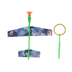 HUYU 12 см модель самолета DIY наборы игрушка со случайным цветом доставка в разобранном виде Jet детский гаджет игрушка с на