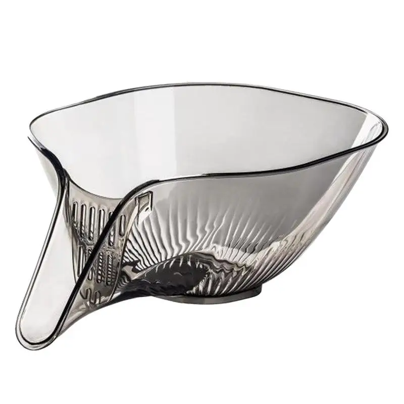 

Fruit Vegetable Strainer Multifunctional Sink Swan Drain Basket Organizer Kitchen Sink Strainer Basket Rice Drain Basket