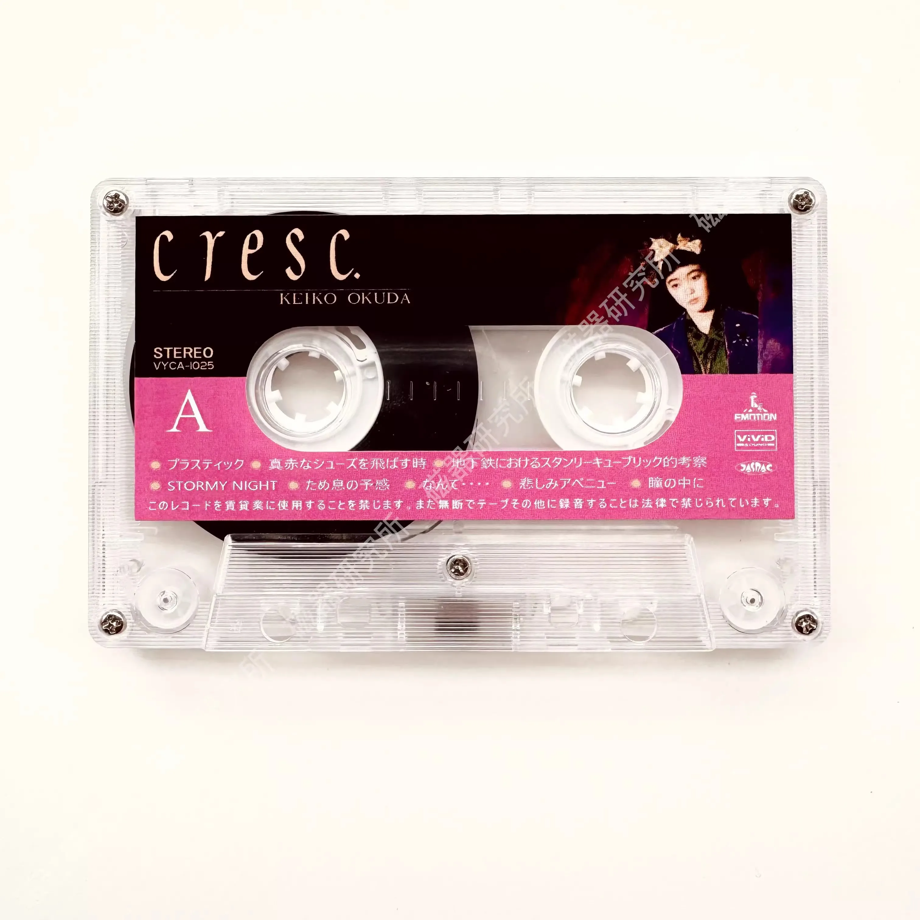 Ретро город поп Keiko Okuda музыкальная лента Cresc альбом STORMY NIGHT кассеты косплей Walkman