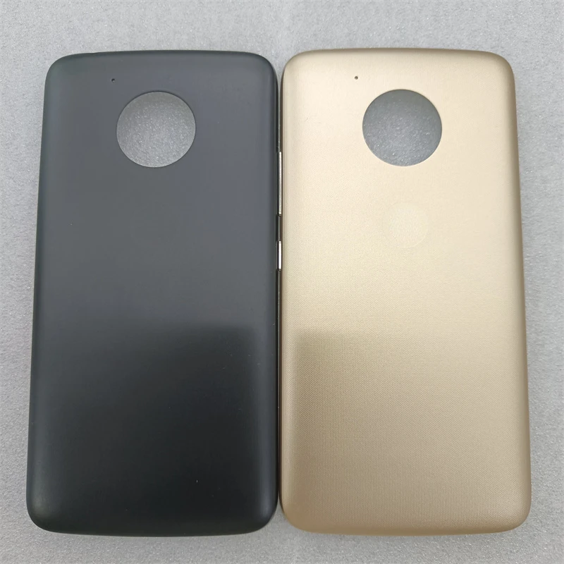 Крышка батарейного отсека задняя крышка корпуса для Motorola Moto E4 (США Версия) XT1767 XT1768 с логотипом запасные части для ремонта