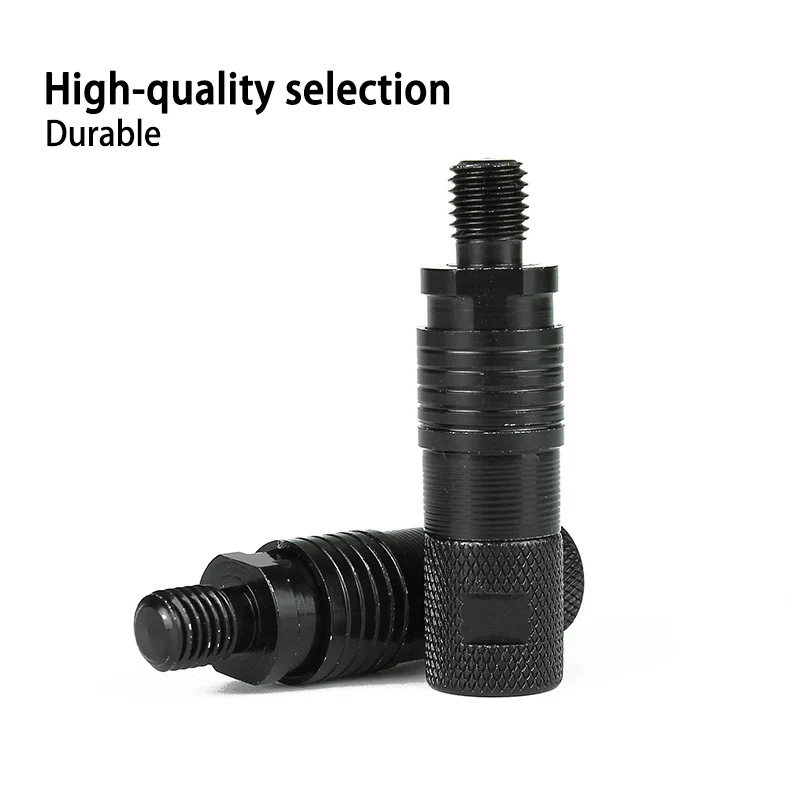 4 шт. быстросменный разъем для ловли карпа Алюминиевые черные палочки удочки