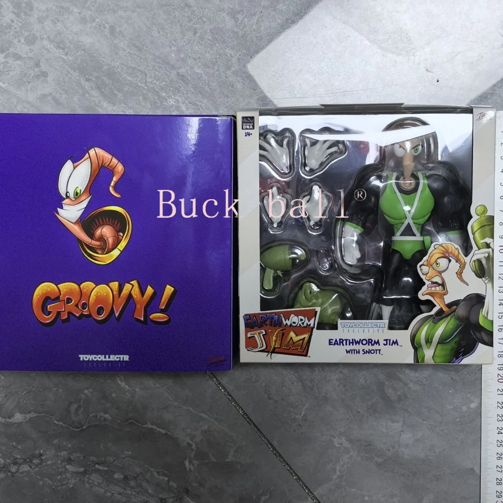 Новые 6-дюймовые фигурки дождевого червя Джим Аниме Фигурка ПВХ Статуя Модель