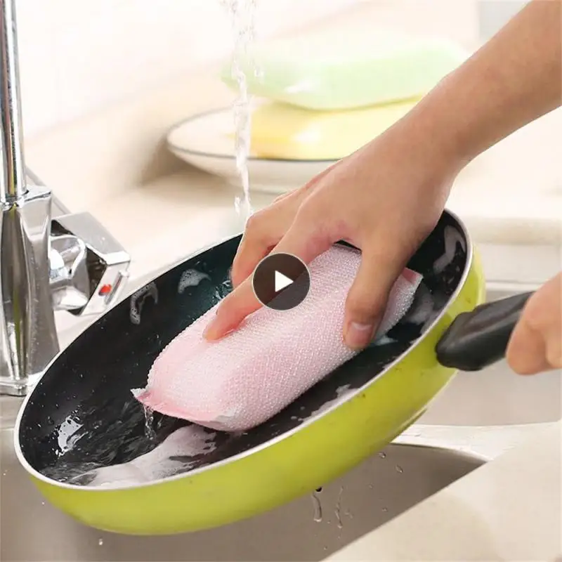

Высокая Чистящая способность, салфетка для мытья посуды, Высококачественная антипригарная масляная посуда, чистящие инструменты, простой стиль, практичный для кухни