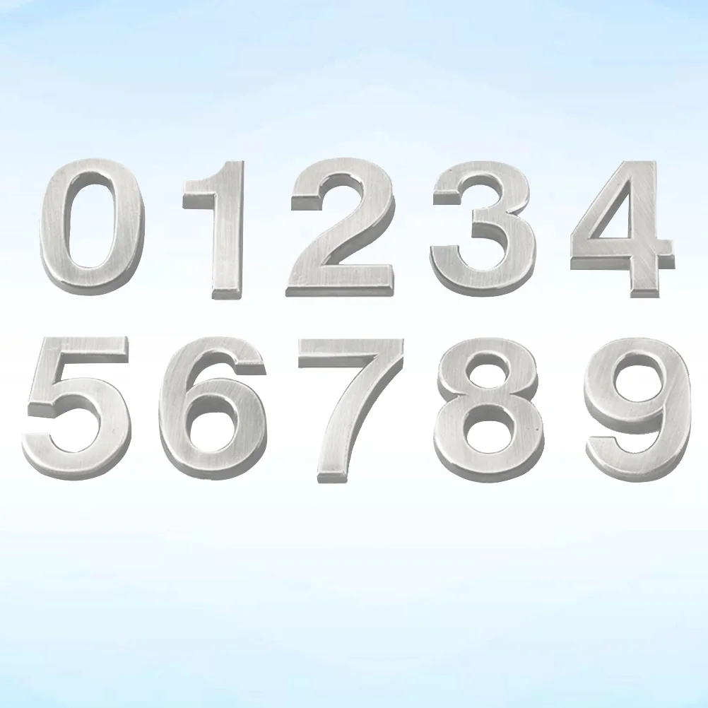 

Numbers Number Door Address Sign Plaque Mailbox 9 Decal Street Adhesive Self Sticker Stickers Apartment Room Modern Plate Truck