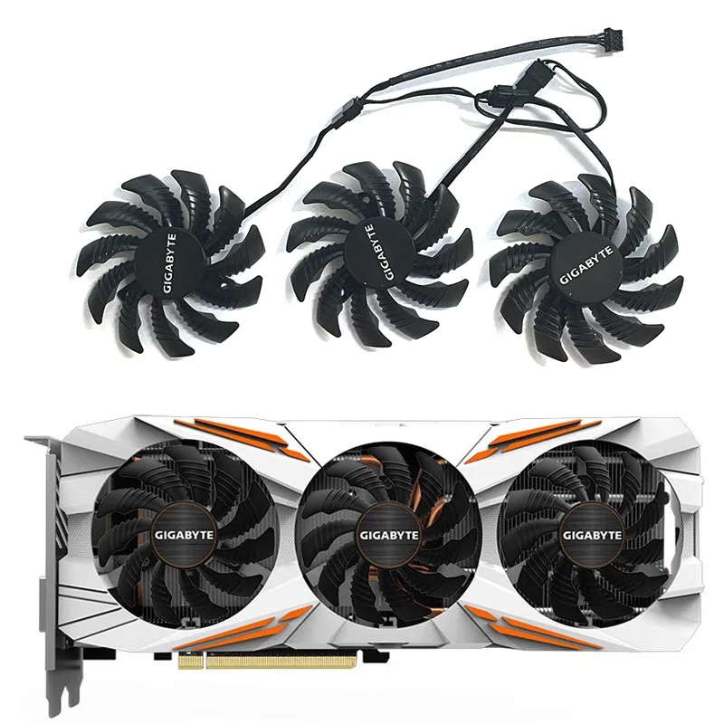

Вентилятор 78 мм LD08010S12H HT128010SU 4pin GTX1080ti для охлаждения графического процессора Gigabyte Aorus Gtx 1060 1070 1080 G1 Gtx 1070Ti 1080Ti 960 980Ti