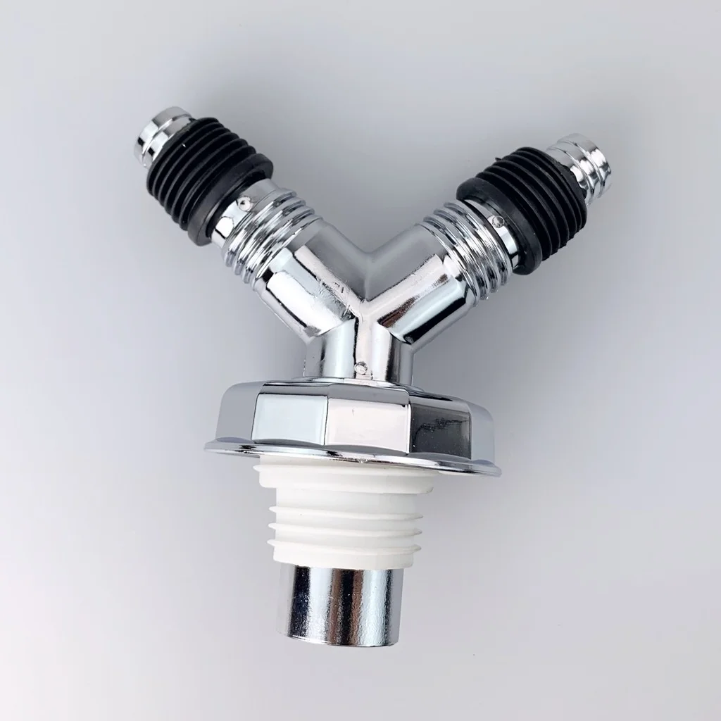 Универсальный соединитель для дренажа стиральной машины напольная Крышка