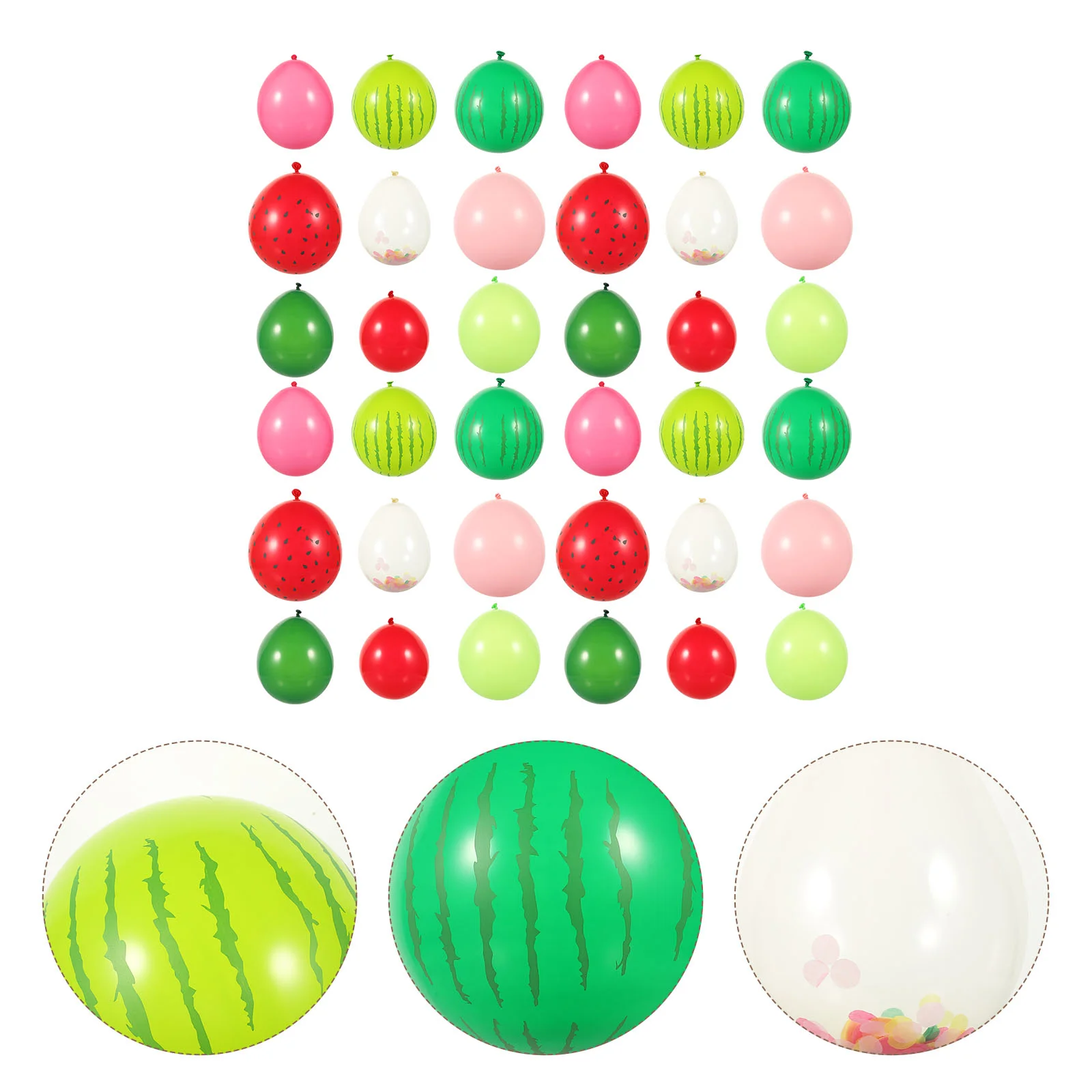 

1 set of Latex Balloons Party Balloons Party Layout Balloons Decorative Balloons