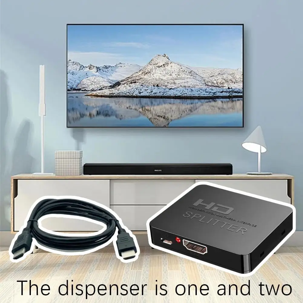HDMI-сплиттер мини-модель 4K односторонний и двухсторонний сплиттер экран высокой