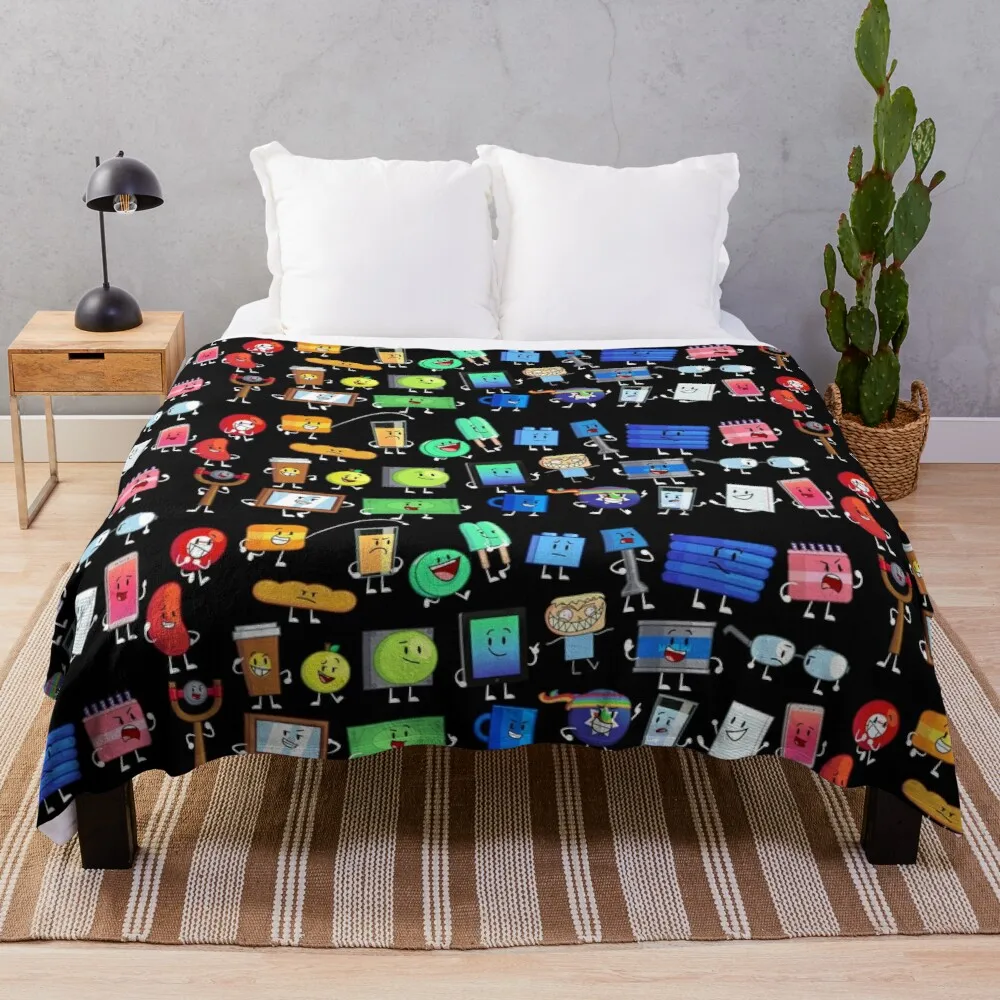 

OI Cast - Plastered (White Limbs) Throw Blanket Soft Plush Plaid Tufting