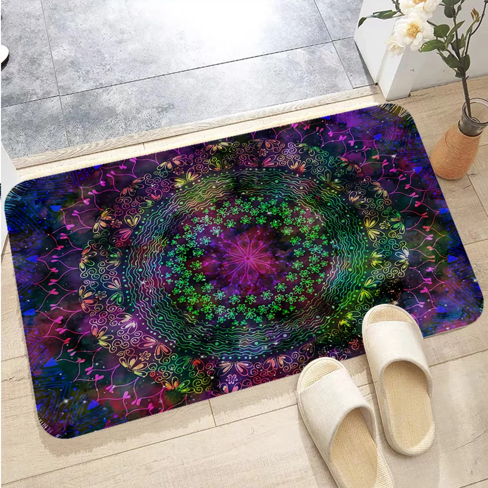 Современный декоративный коврик для гостиной балкона с принтом Цветной Кухонный