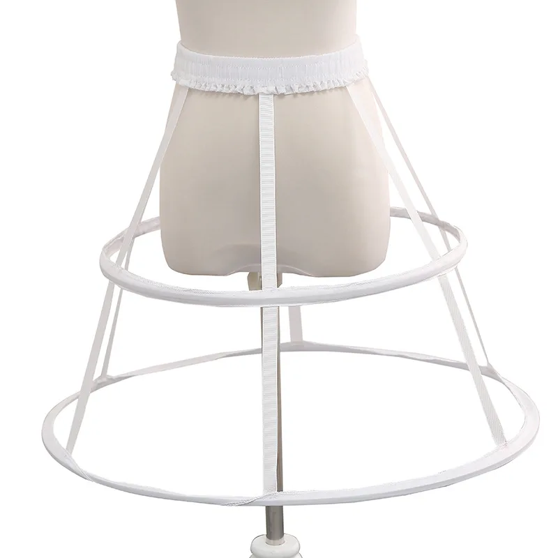 

Нижняя юбка из кринолина для невесты, винтажная ажурная Нижняя юбка с эластичным поясом, в стиле «Лолита 2»
