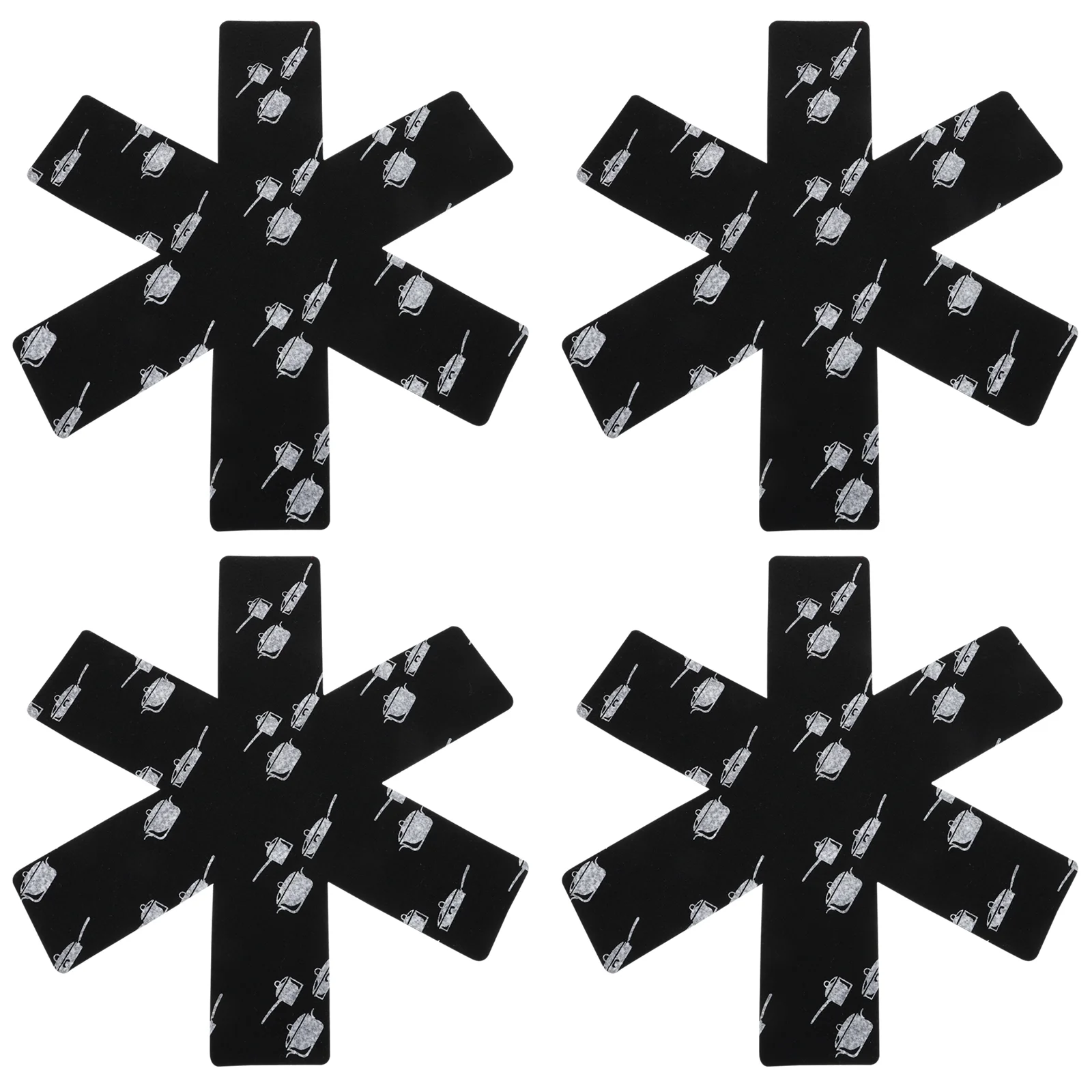 

Pan Pot Protectors Pads Mat Divider Dividerscookware Slipprotector Coasters Stick Non Heat Resistant Cup Separator Felt Mats