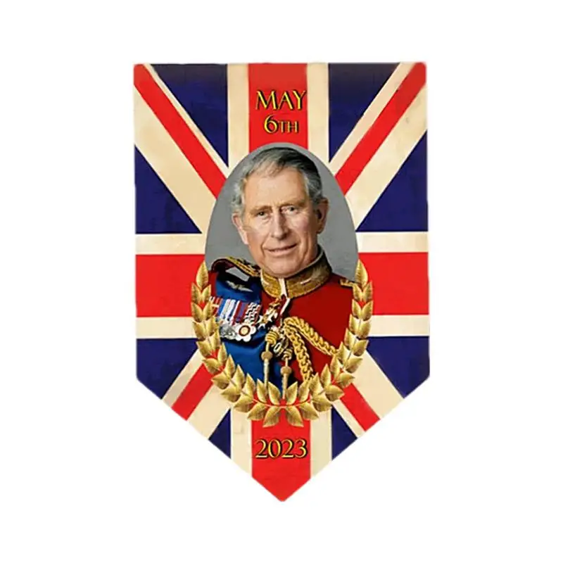 

Флаг короля Чарльза III флаг королева Чарльза III Флаг Великобритании прочный флаг украшение коронация флаги король