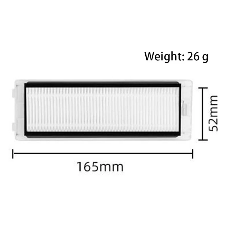 Для Roborock P10/Roborock Q Revo робот-пылесос запасные части Hepa-фильтр