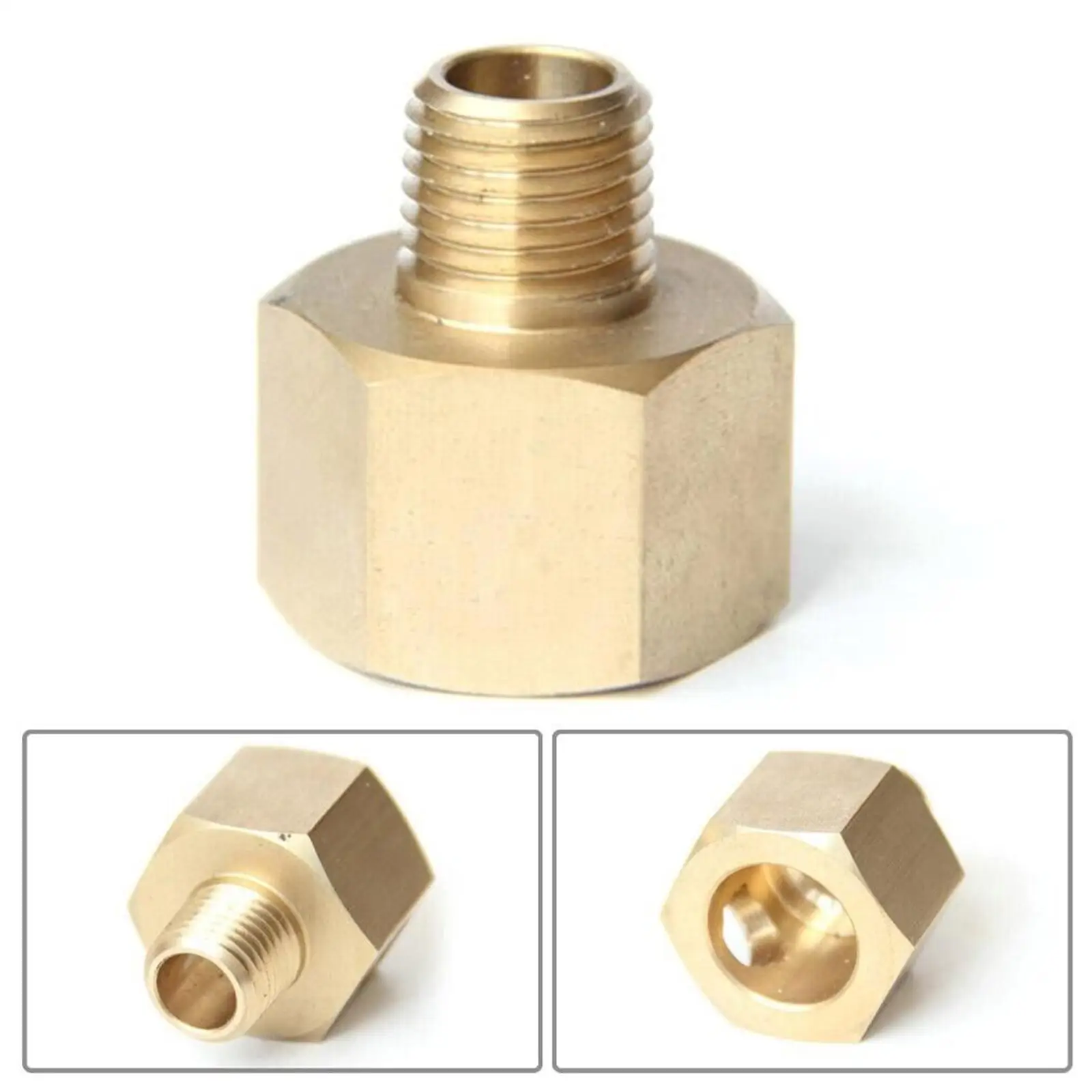 

Brass Pipe Fittings Brass Barb Hose Tail Fitting Fuel Water Oil Pipe Gas Water Female 1/4" X Thread Thread Air Male 1/2" Ho N7K6