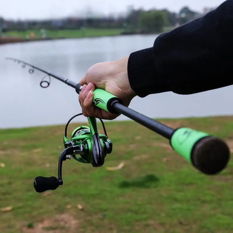 Спиннинг Sougayilang 2.1M 2.4M из углеродного волокна для ловли басса.