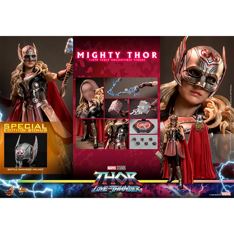 100% оригинальные горячие игрушки MMS663 MIGHTY THOR FILM MASTERPIECE SERIES 1/6 29 см художественная