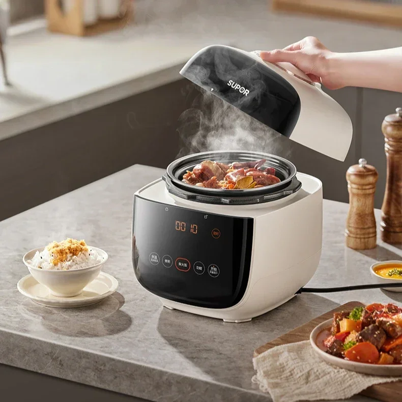 Электрический скороварка с шаровым чайником для небольшого домашнего