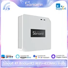 Sonoff RF BridgeR2 WiFi 433 МГц концентратор умный дом дистанционное управление центр Голосовое управление работает с Alexa Alice Google Home Ewelink APP