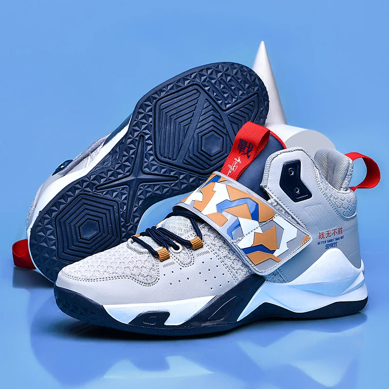 Brand Non-slip Men's Basketball Shoes Breathable Sports Shoes Outdoor Gym Training Athletic Shoes Boys Casual Sport Tennis Shoes