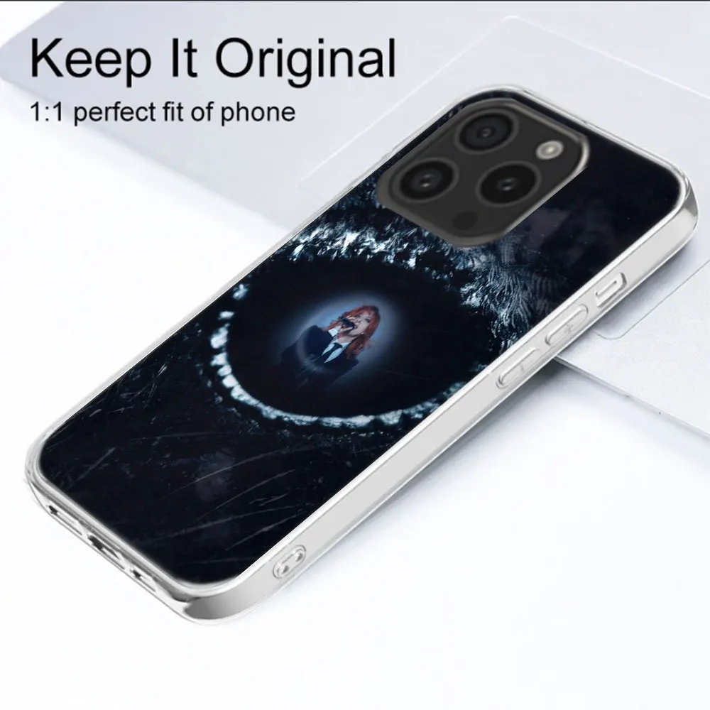 Фото Прозрачный чехол для телефона Mylene Farmer для Aplee iPhone 12 13 Mini 14+ 15 Plus 16 Pro Max 16E Cover 11 Pro X XS Max Coque Hard PC Cell №3
