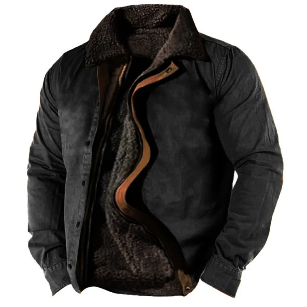 Рисунок 4 - Мужская теплая флисовая куртка на молнии