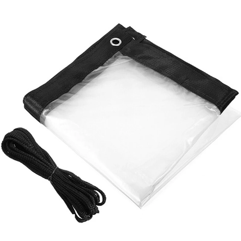 

Waterproof Transparent Tarpaulin With Eyelet Canopies And Tarpaulin Straps