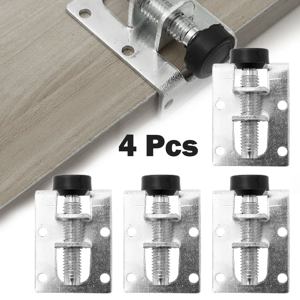 

4pcs Heavy Duty Leveling Feet Adjustable Furniture Levelers Legs Cabinet Table Workbench Height Adjuster
