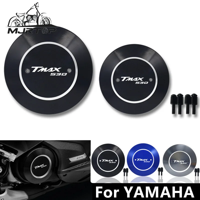 

For YAMAHA T-MAX 530 TMAX 530 TMAX530 DX-SX 2017-2019 Motorcycle CNC Left Right Engine Protective Cover Engine Stator Guard Cap
